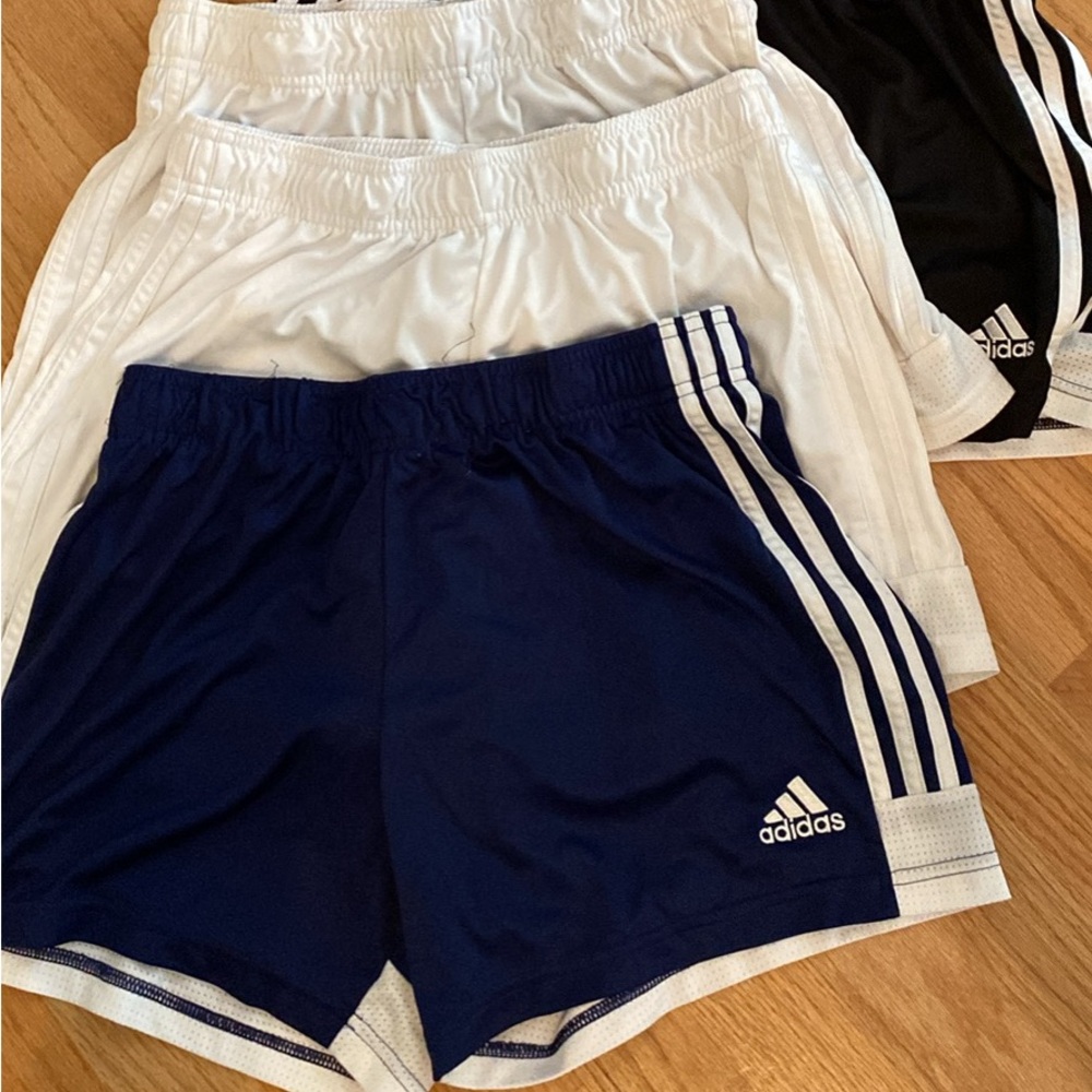 Lot of 4 Adidas Soccer Shorts